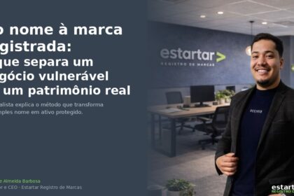 André de Almeida Barbosa, Fundador e CEO Estartar Registro de Marcas