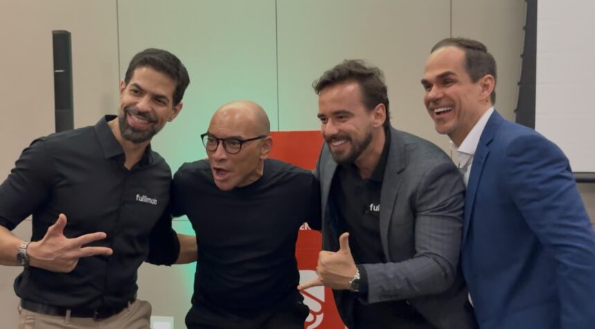 Rafael Cunha, Pereira Amorim, Leo Rosa e Will Galheira passaram seus conhecimentos em evento do hub de conexão FULLIMOB.
