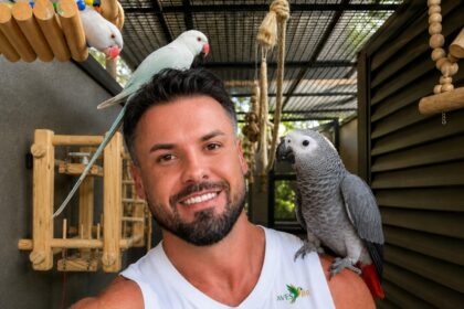 Na AVES BR, Vinicius Del Rio diz que o trabalho é feito de forma específica e alinhada ao comportamento natural de cada espécie.