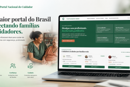 Portal Nacional do Cuidador conecta famílias e cuidadores para facilitar a busca por profissionais especializados.