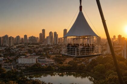 Experiência no City Park mostrará qual será a paisagem vista pelos moradores do empreendimento.