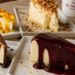 Imagem real das cheesecakes da Mr. Cheesecake Bake Shop & Deli.