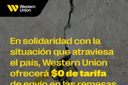 Western Union adota tarifa US$0 para envios de dinheiro à Venezuela.