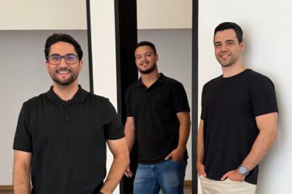 Fundadores ZiveAI: Lucas Anjos, João Pedro e Thalles de Morais.