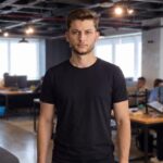 Wylker Moreno, CTO da 4Selet, no escritório da empresa em Goiânia.
