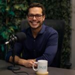 Dr. Gabriel presente no podcast.